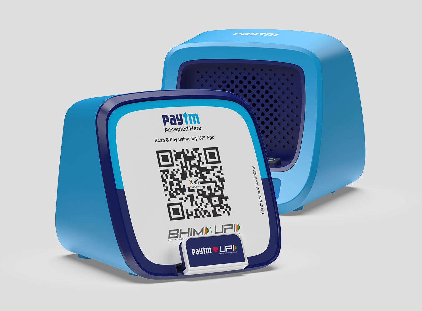 Paytm Soundbox with QR display