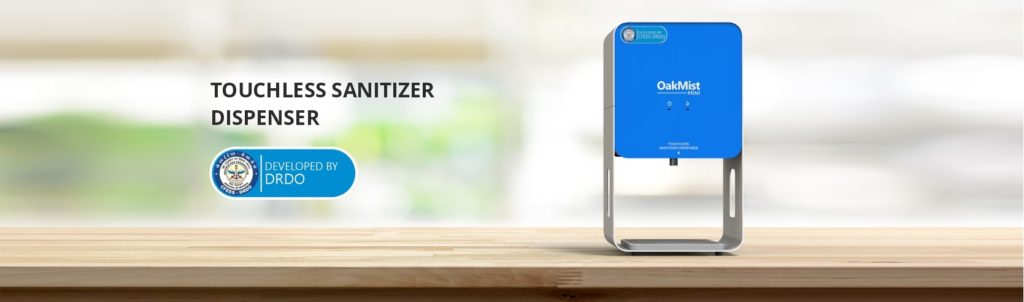Touchless Sanitizer Dispenser (1.2 lts) - Oakter