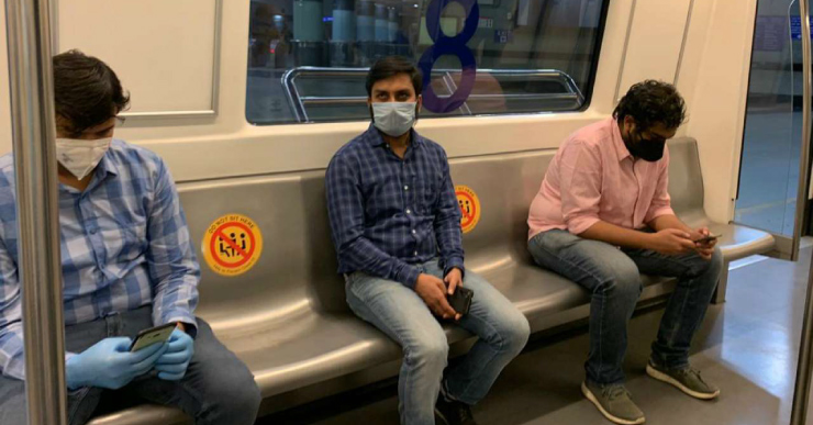 Safety-Protocols-Initiated-at-the-Delhi-Metro-Stations